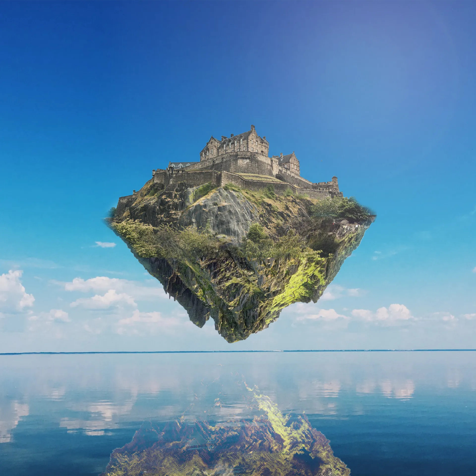 浮かぶ城